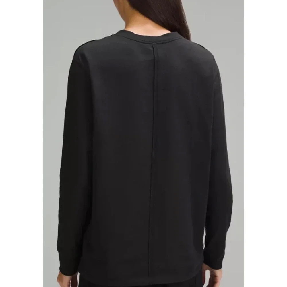 Lululemon Long Sleeve Black Crew